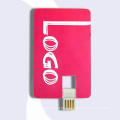 Slim Credit Card USB Flash Drive with Full Color Printing for Freesample